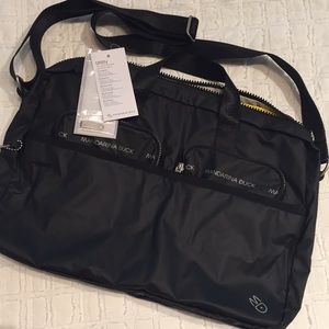 Mandarina Duck black synthetic bag